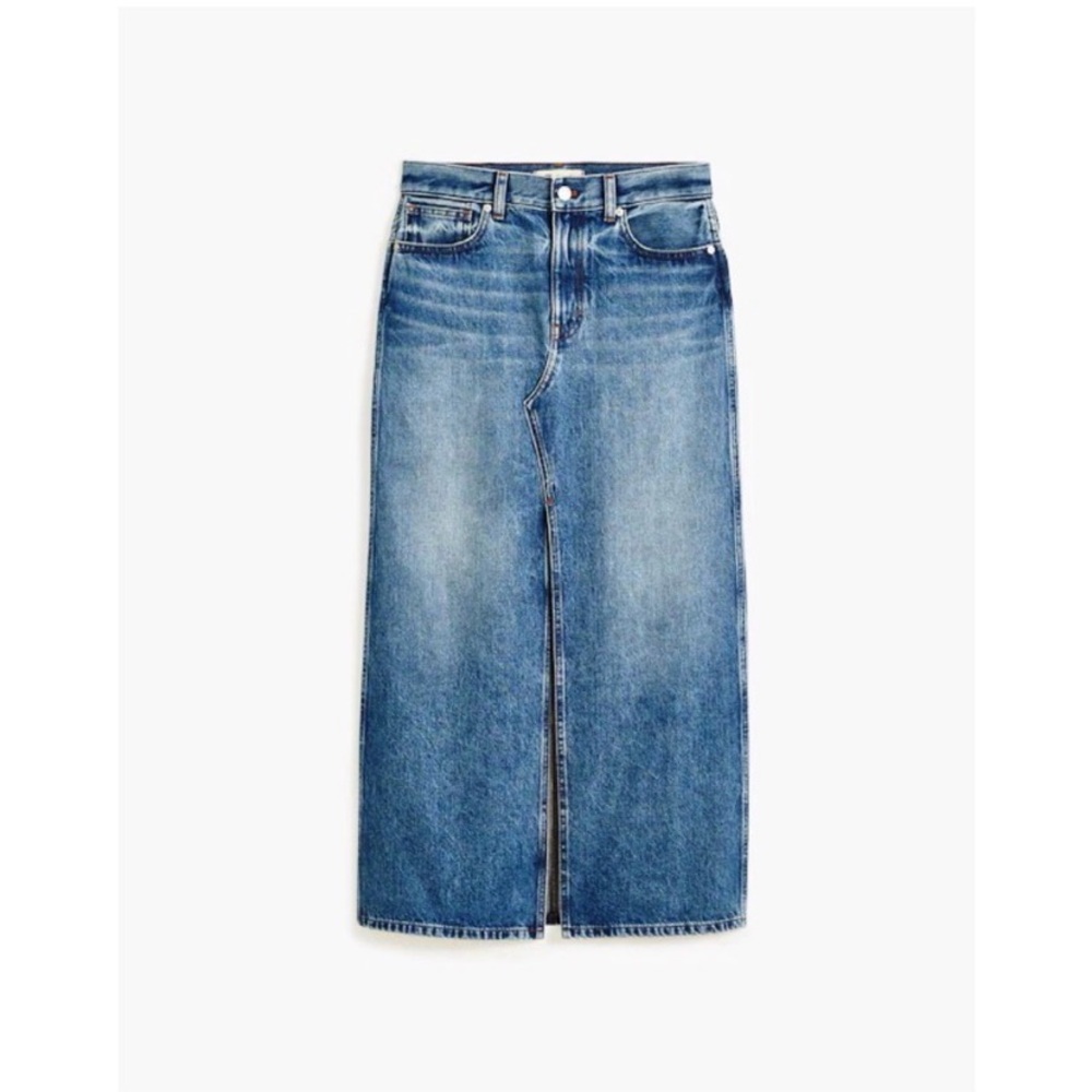 MADEWELL Midi Denim Skirt - Picture 5 of 9